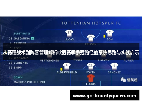 从赛程战术到阵容管理解析欧冠赛季争冠路径的系统思路与实践启示