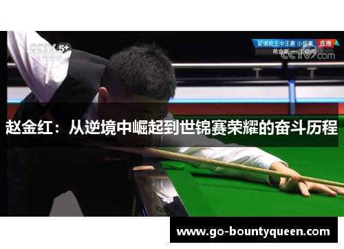 赵金红：从逆境中崛起到世锦赛荣耀的奋斗历程